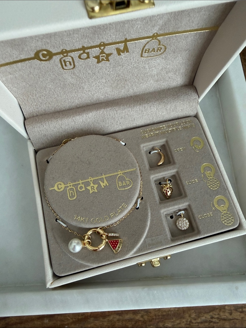 Charm Bar Bracelet